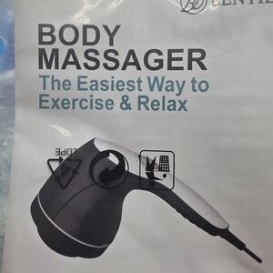 Electric Body Massager in Black and Gray